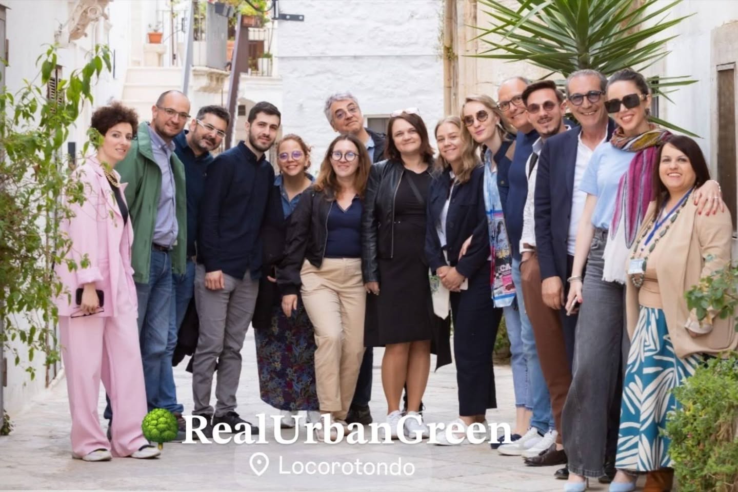 Representatives of the Consortium RealUrbanGreen
