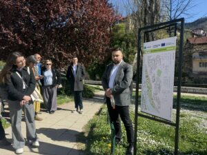 URWAN event in Sarajevo: stakeholders, experts, and students working together towards sustainable and resilient urban water management solutions for the Miljacka River.